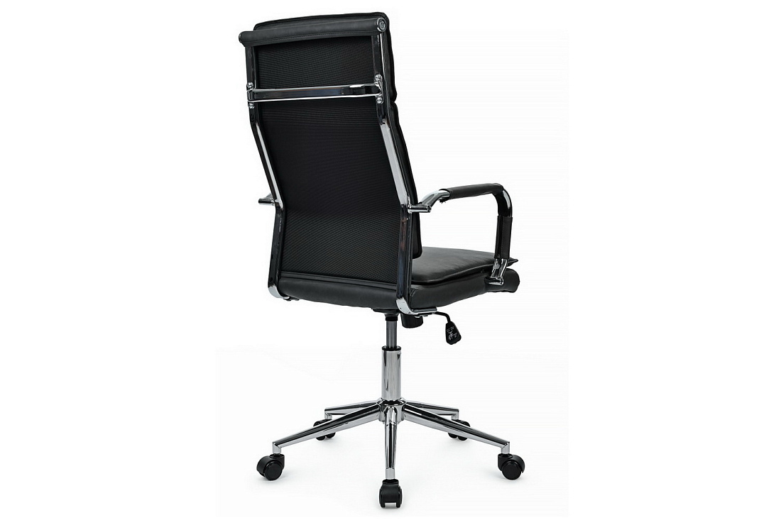 кресло руководителя rv chair dil 6018h тёмно-серая экокожа фото